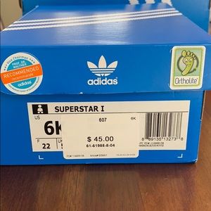 toddler Adidas Superstars